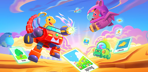 Juegos de palabras dinosaurios imagen de portada del tráiler de video oficial de Android