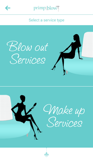 Android application Primp & Blow screenshort
