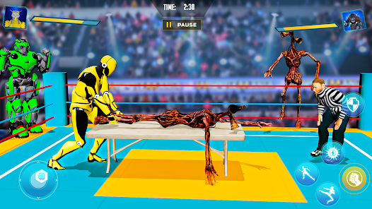 Screenshot 3 Siren Head V Robot Fighting 3d android