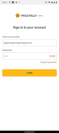 PP Logistics Screen 2
