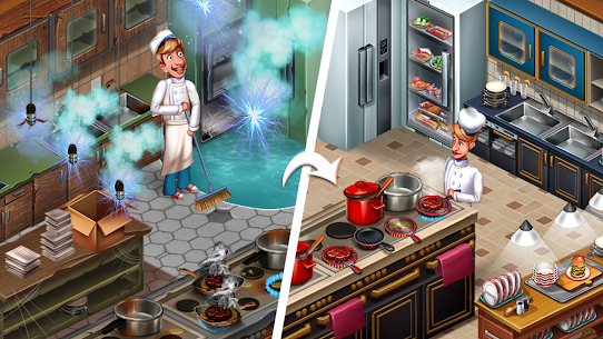 Cooking Team Restaurant Games v8.4.3 Mod Apk (Unlimited Money) Free For Android 5