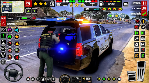 US Cop Car Chase Simulator screenshots 1