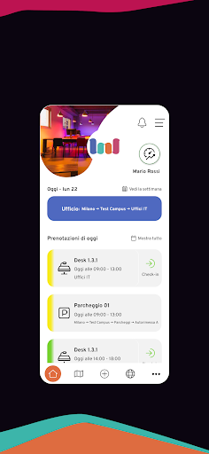 Android application myWorkeeng screenshort