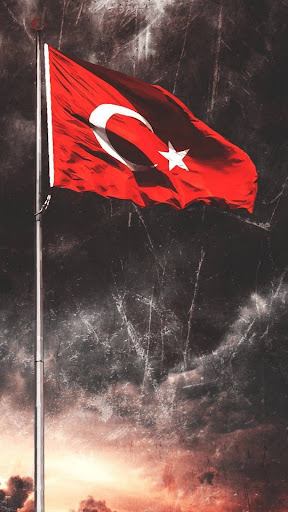 Android application Turkish Flag Wallpapers screenshort