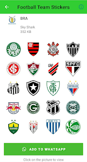Football Team Stickers