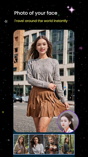 Android application StyleMe AI Magic Camera screenshort