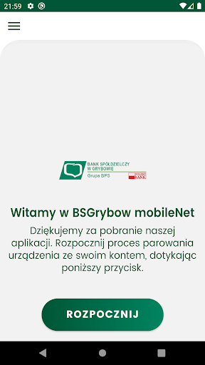 BSGrybow mobileNet Screen 2