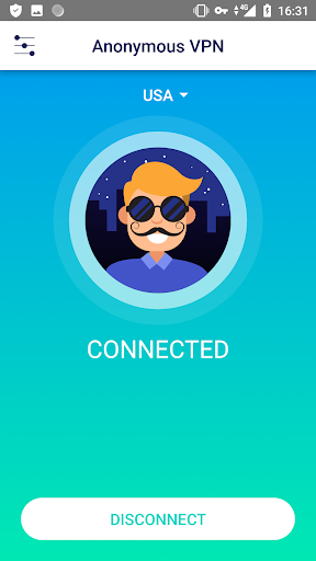 Android application Anonymous VPN screenshort