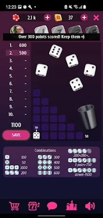 Game screenshot Farkle Pro - 10000 dice game hack