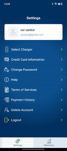 Webasto Charge Screen 2