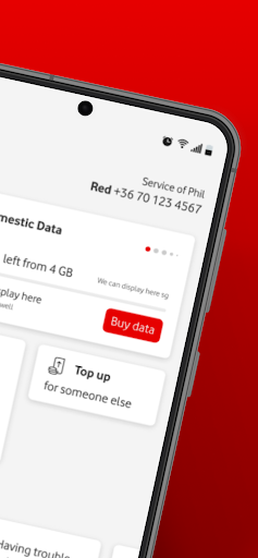My Vodafone Magyarország Screen 2