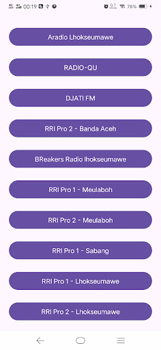 Radio Aceh Online Screen 3