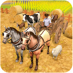 Cover Image of Tải xuống Horse Cart Farm Transport 1.0 APK