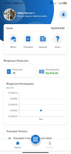 Android application Merchant Apps screenshort