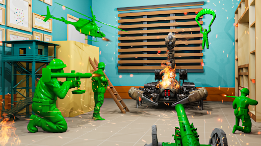 Army toys war attack games 3d Screen 2