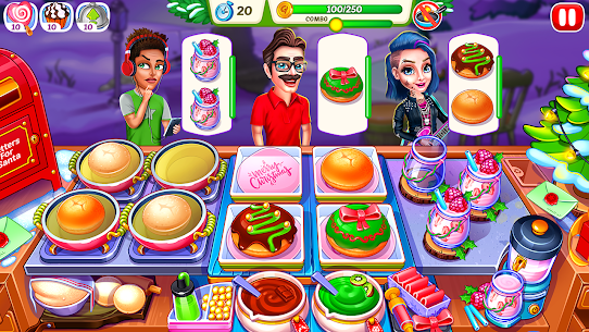 Christmas Fever Cooking Games Mod/Apk 1.7.3 (unlimited money)download 1
