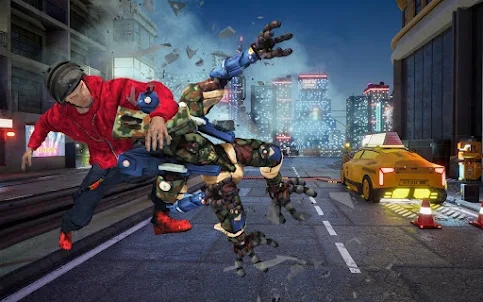 Spider Fighter vs Real Robot