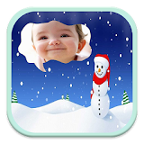 Snow Photo Frame Editor icon