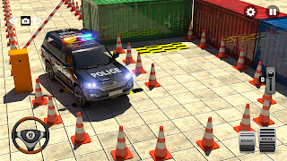 Police Prado Car Parking Games - Screenshot 3