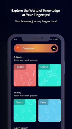 CompleteAi: AI Homework Helper Screen 3