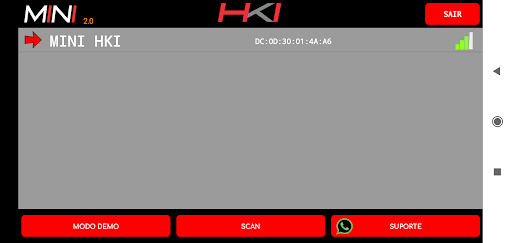 Android application MINI HKI screenshort