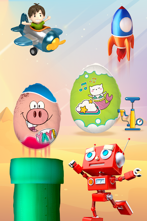 Game screenshot Яйца-сюрпризы - детские игры apk download