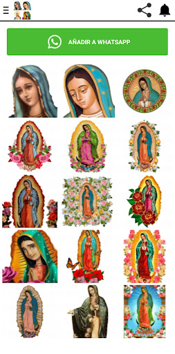 Stickers de la Virgen Maria Screenshot 1 - AppWisp.com