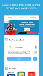Shop Amazon, Flipkart, Myntra, Limeroad, Ajio, H&M 4