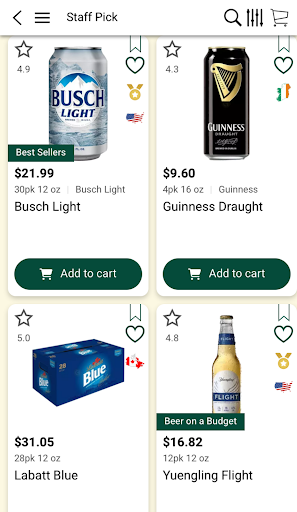 Android application Cadden Brothers Beverages screenshort