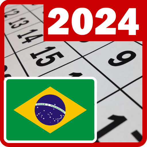 Brasil calendário 2024. logo