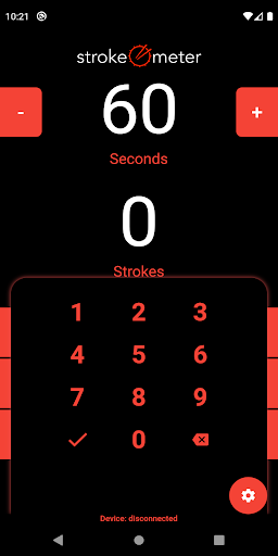 strokeOmeter Screen 2