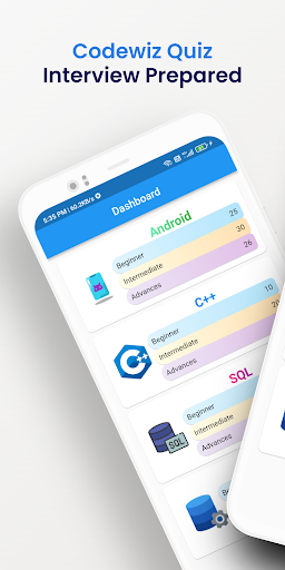 Android application Codewiz Quiz screenshort