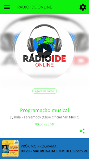 Android application RADIO IDE ONLINE screenshort