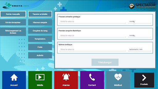 Android application ENAYASANTE screenshort
