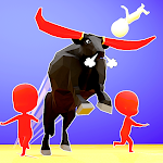 Cover Image of Herunterladen Bull Smash 3D - Angry Bull Run  APK