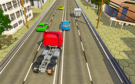Captura de Pantalla 3 carrera de autos en carretera android