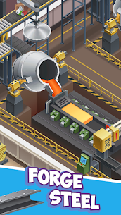 Steel Mill Manager MOD APK -Tycoon Game (Unlimited Diamonds) 1