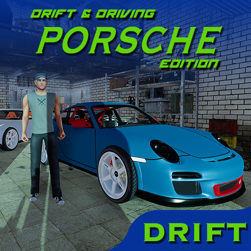Porsche Car Drift & Driving