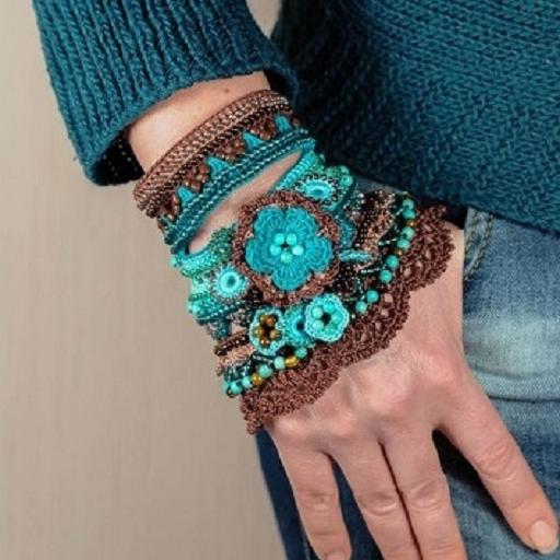 Crochet Bracelet logo