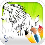 Lion Coloring Book icon