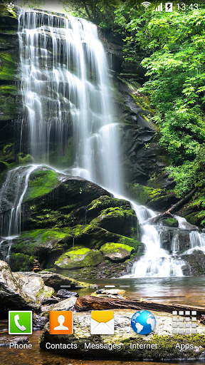 Waterfalls Live Wallpaper Screen 2