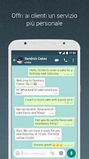 WhatsApp Business Screenshot