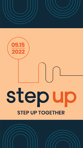 Android application Step Up Together screenshort