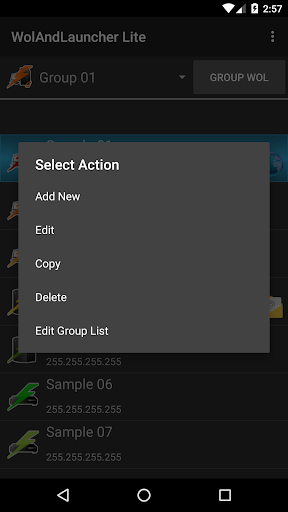 WolAndLauncher Lite(WakeOnLan) Screen 2