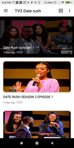 TV3 Date Rush Screen 2