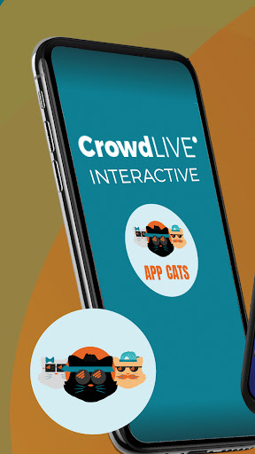 Android application CrowdLIVE INTERACTIVE-APP CATS screenshort