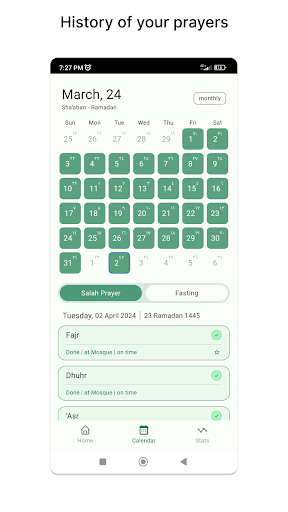 Muslim Tracker: Pray & Fasting Screen 2