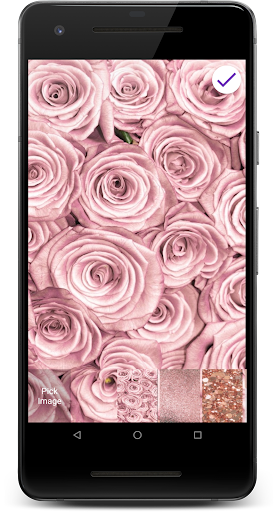 Rose Gold HD Lock Screen