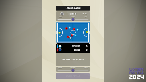 Android application Women's Football 2024 screenshort