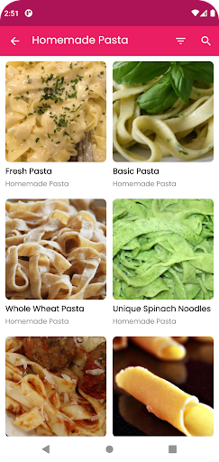 Easy Pasta Recipes Screen 3